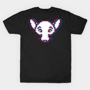 Pixelated Rad Rat (Glitched Version) T-Shirt